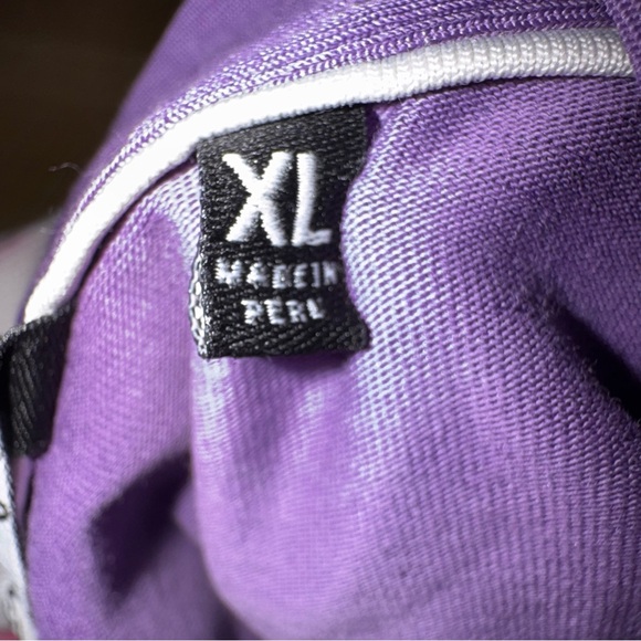 Travis Mathew‎ -Purple Polo Shirt. XL - Picture 7 of 10